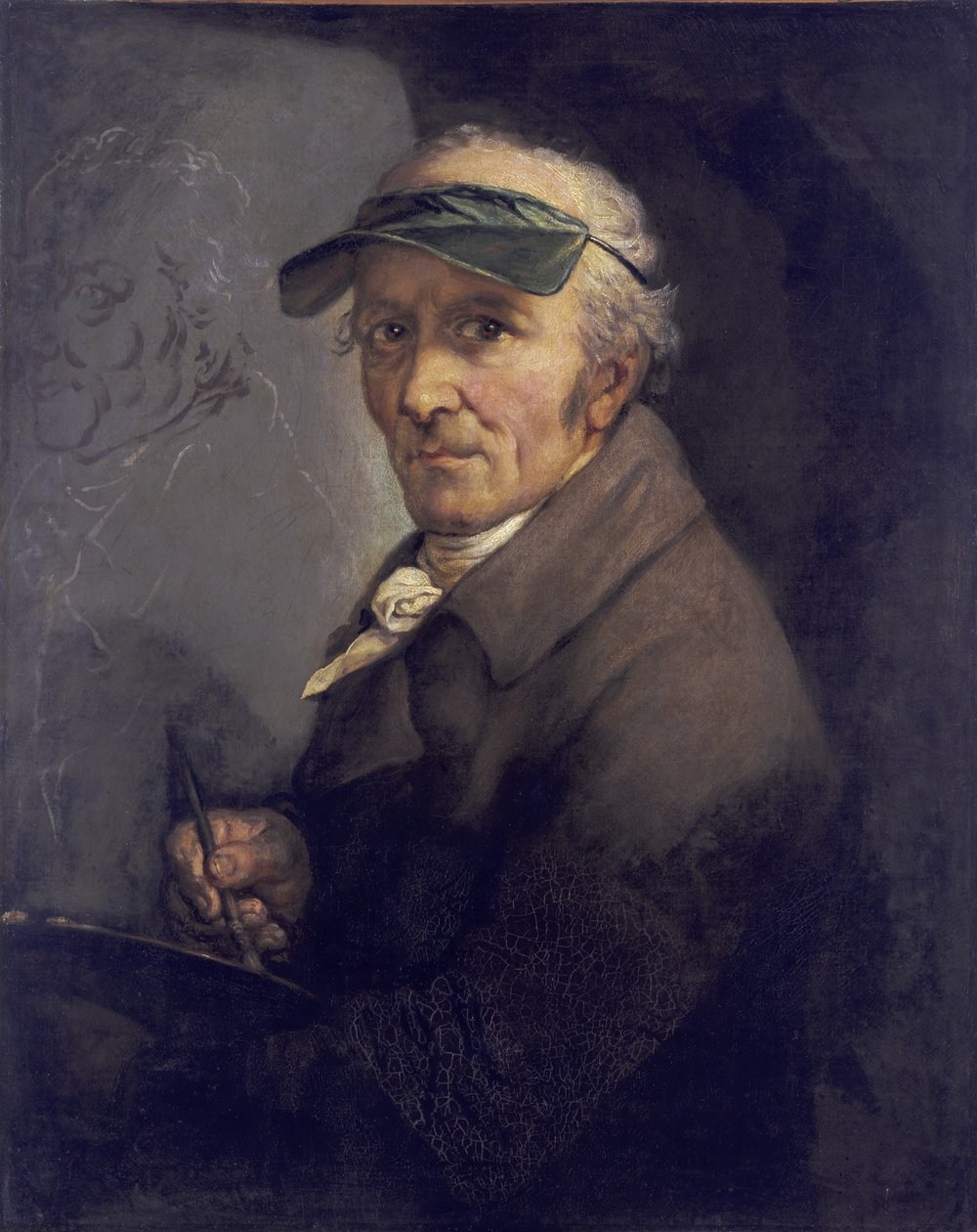 Autoportrait avec un cache-œil - Anton Graff