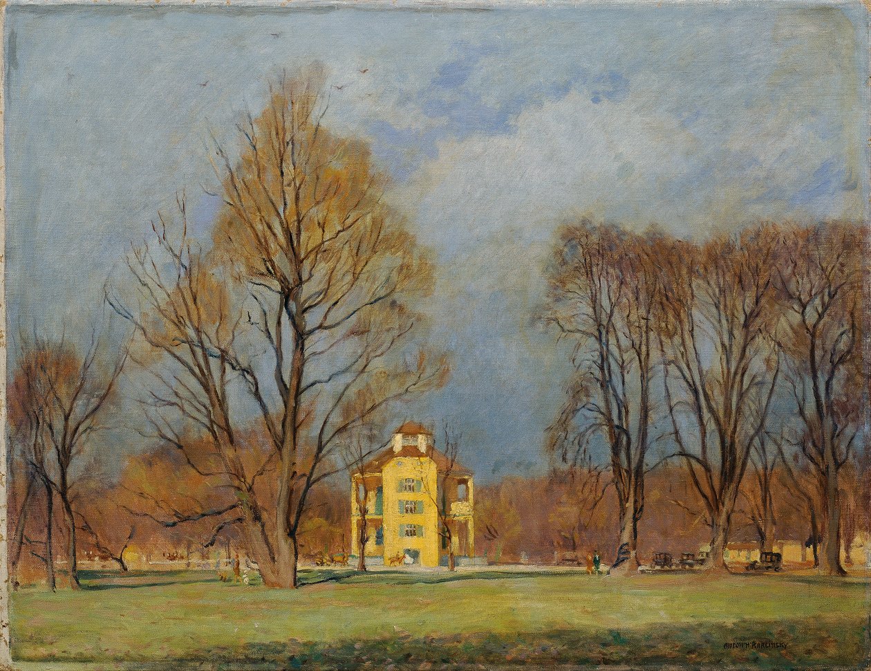 Pavillon de chasse au Prater - Anton Hans Karlinsky