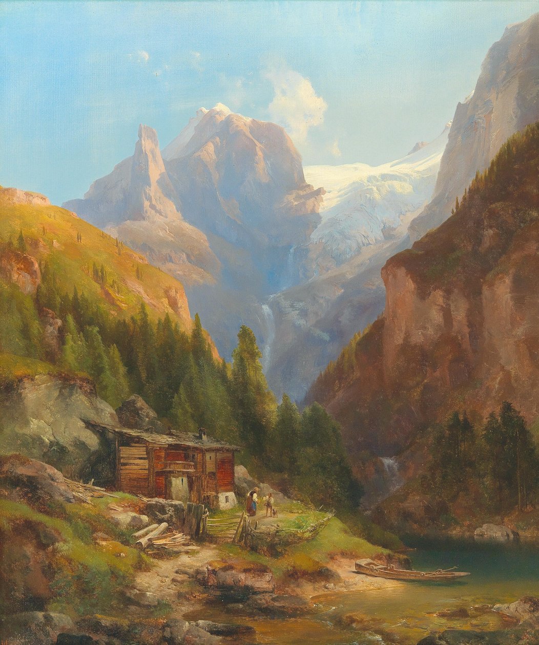 French : Vue sur le Goldeck Kees - Anton Hansch