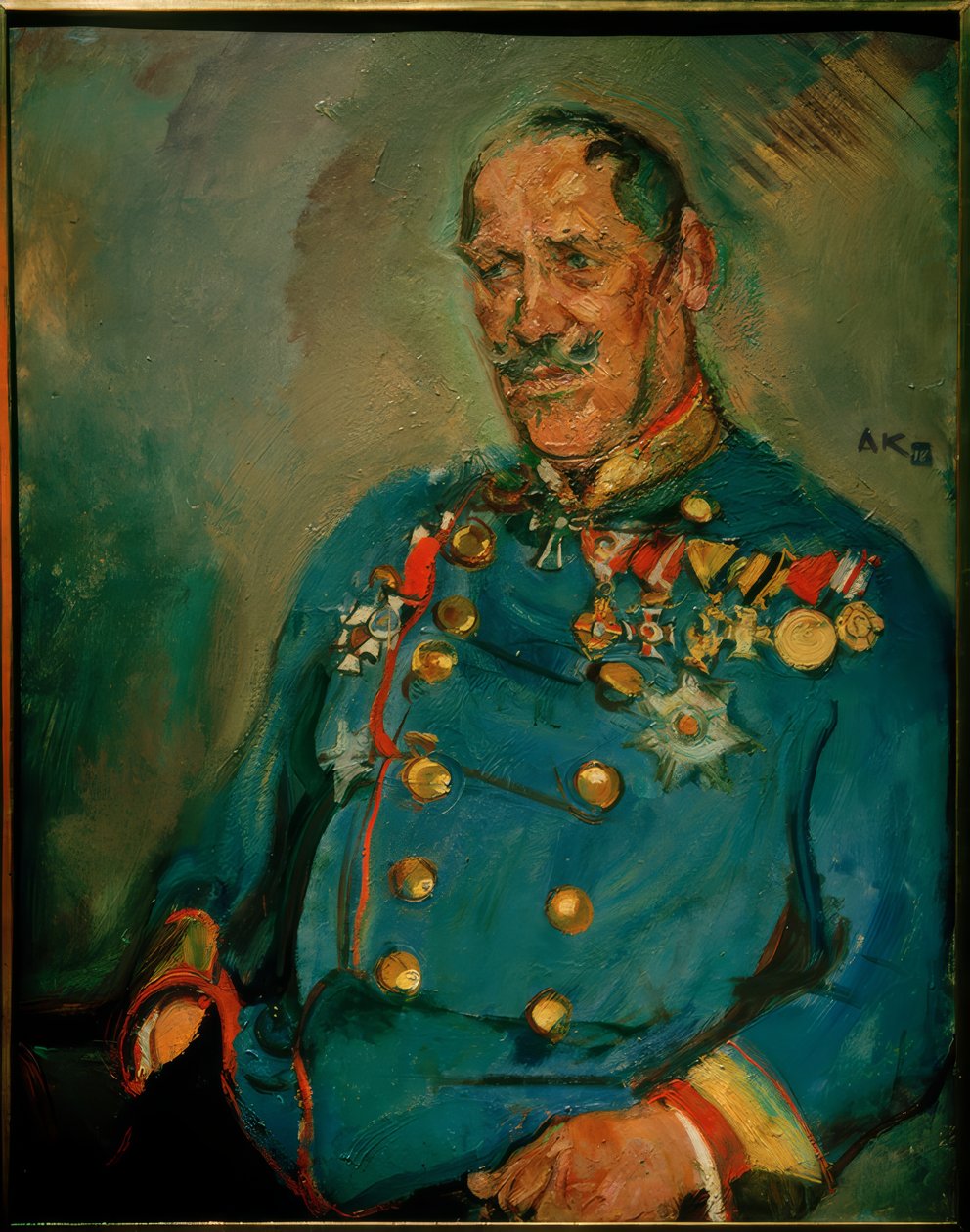Portrait du général Seibt - Anton Kolig