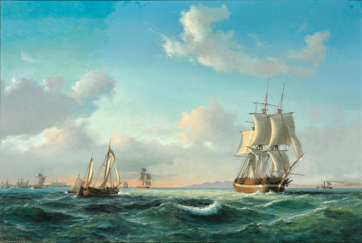 Le voilier "Johanna" et d