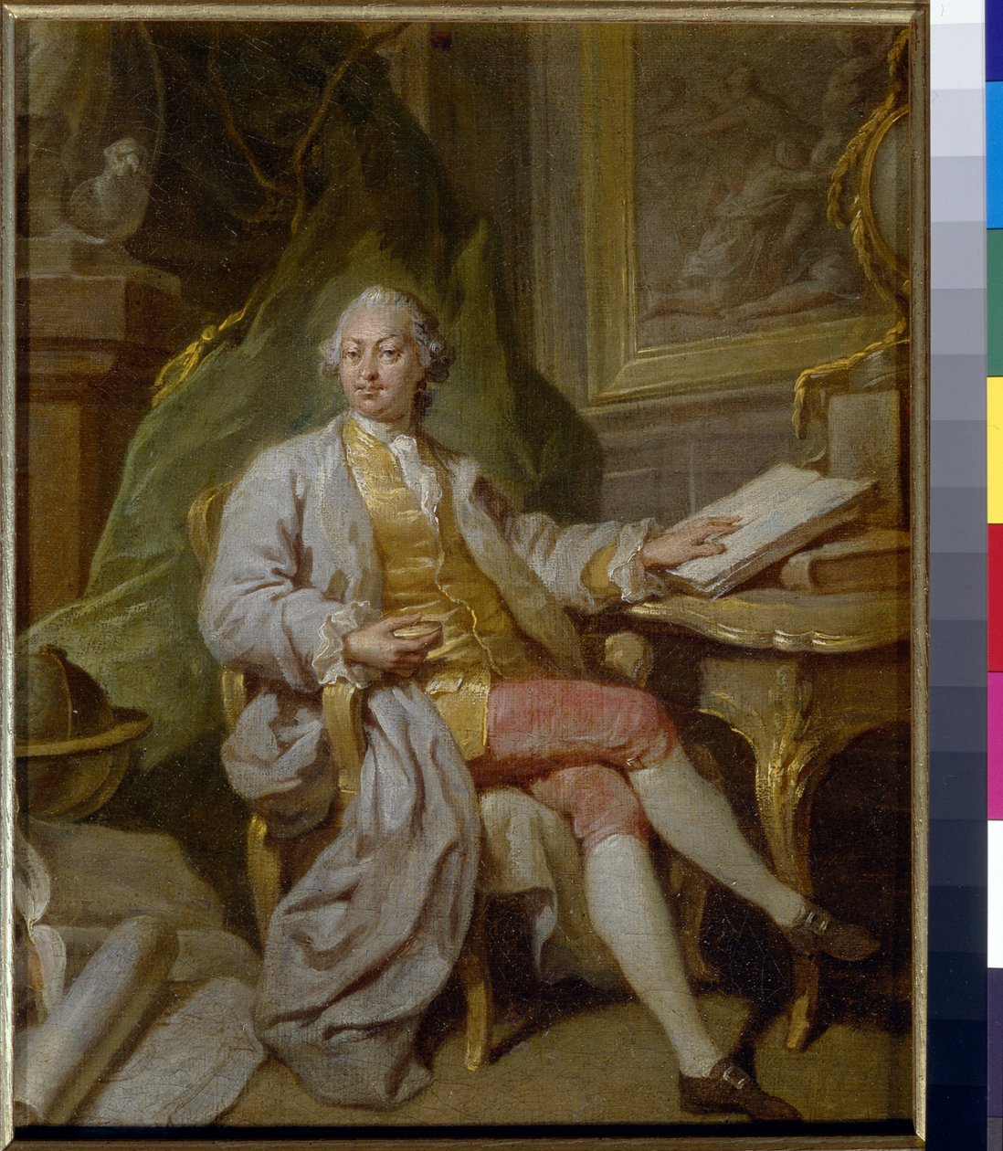Portrait de L Henninger - Anton Pavlovich Losenko