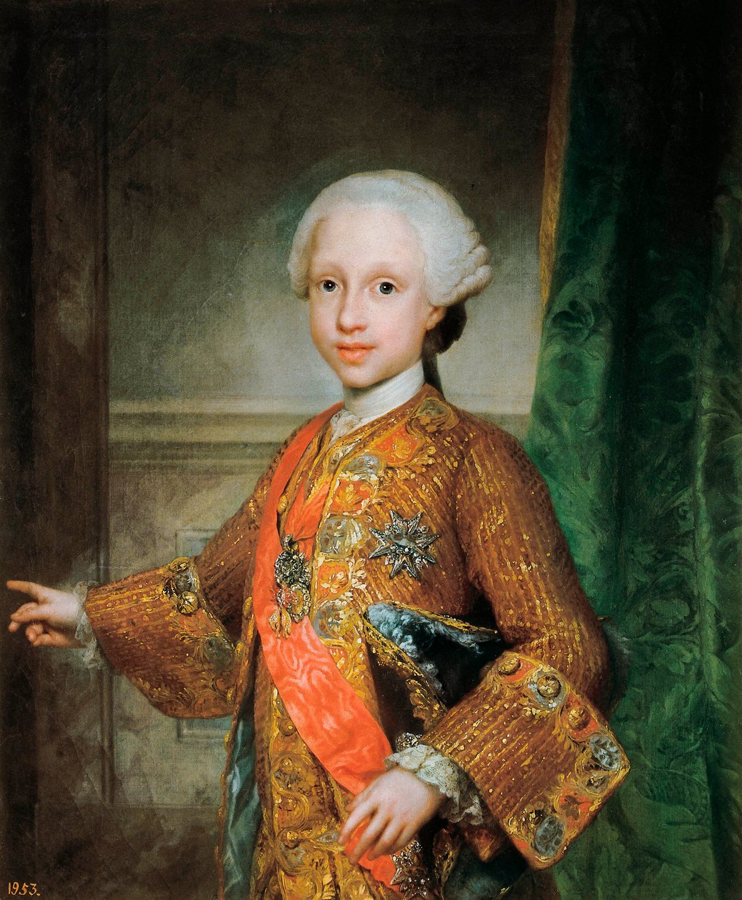 Portrait de Francois Xavier de Bourbon, Infant d