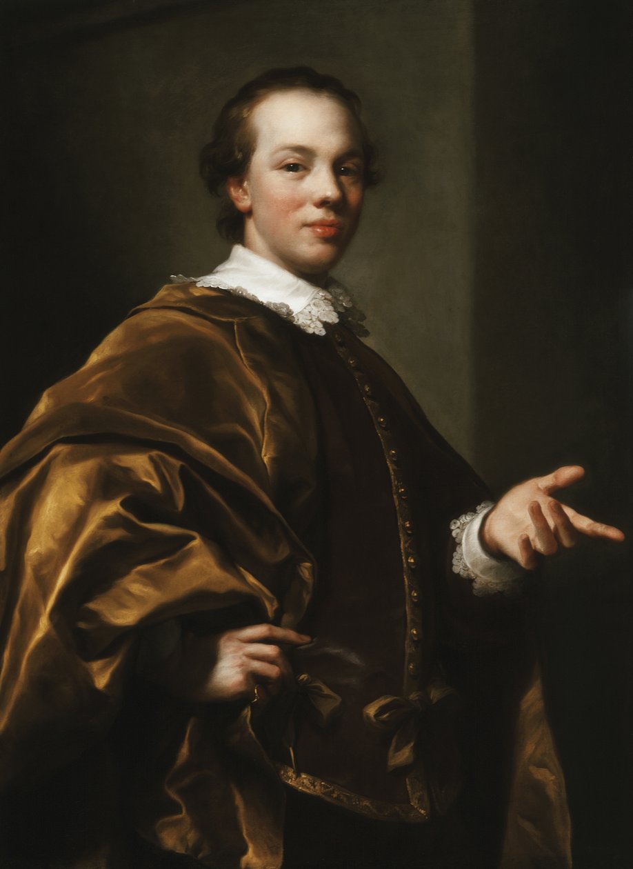 Portrait de John, vicomte de Garlies, qui devint plus tard le 7e comte de Galloway, en sa qualité de maître de Garlies - Anton Raphael Mengs