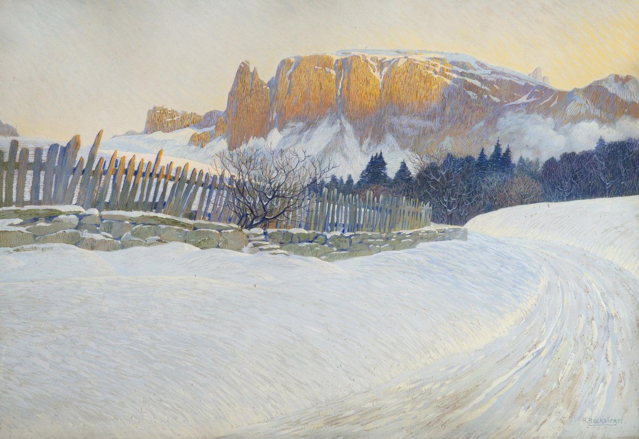 Motif des Alpes - Anton Reckziegel