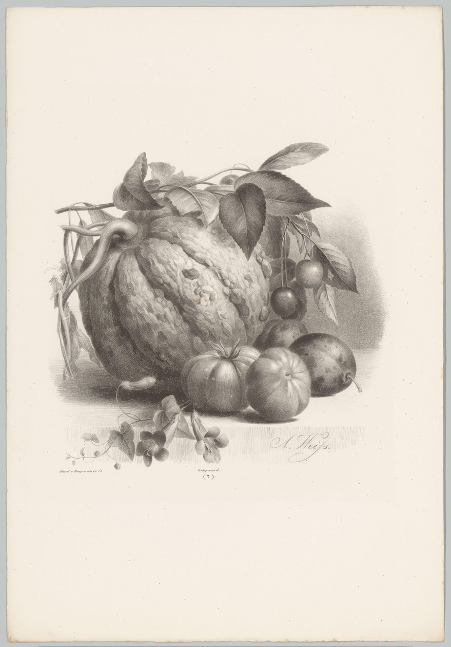 Citrouille, tomates et cerises - Anton Weiss