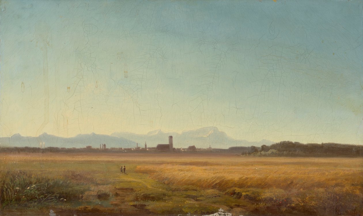 Vue de Munich - Anton Zwengauer