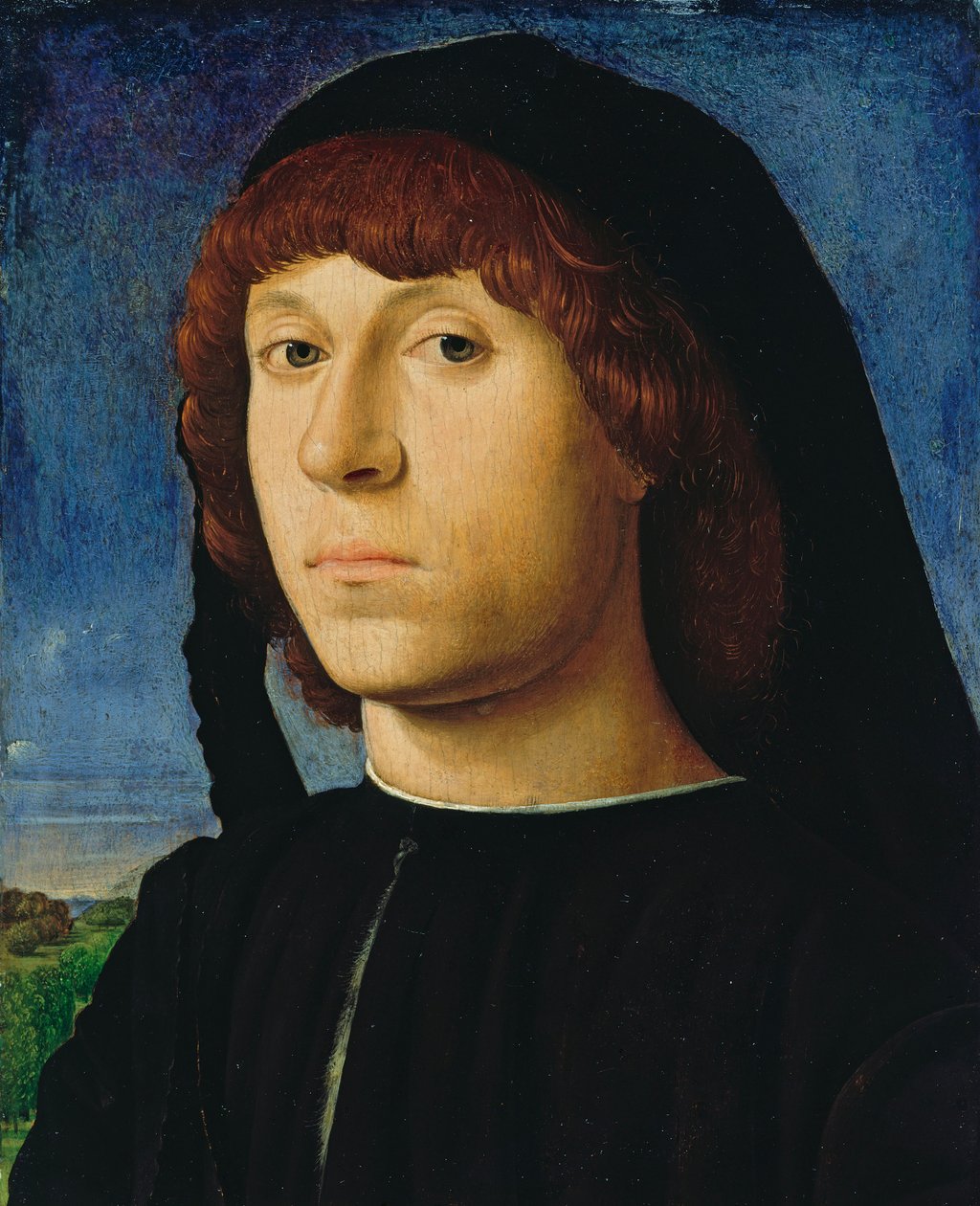 Allemand : Bildnis eines jungen Mannes Portrait d