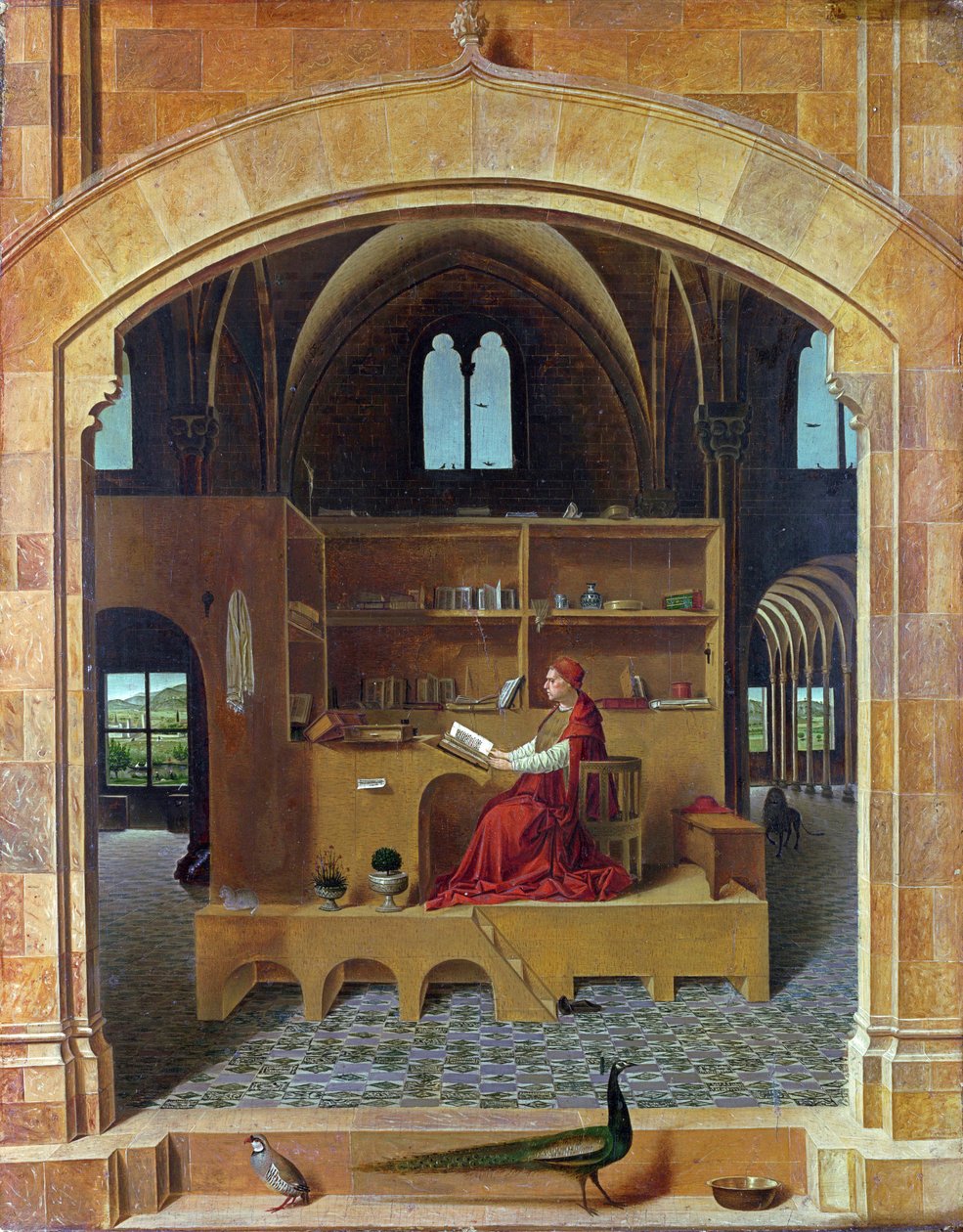 Saint Jérôme dans son bureau - Antonello da Messina