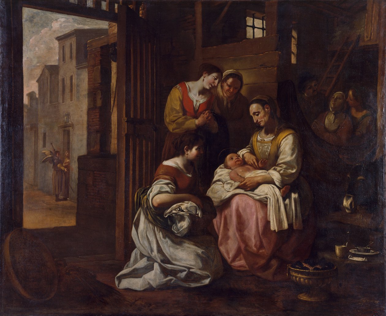 Naissance de Saint François - Antoni Viladomat