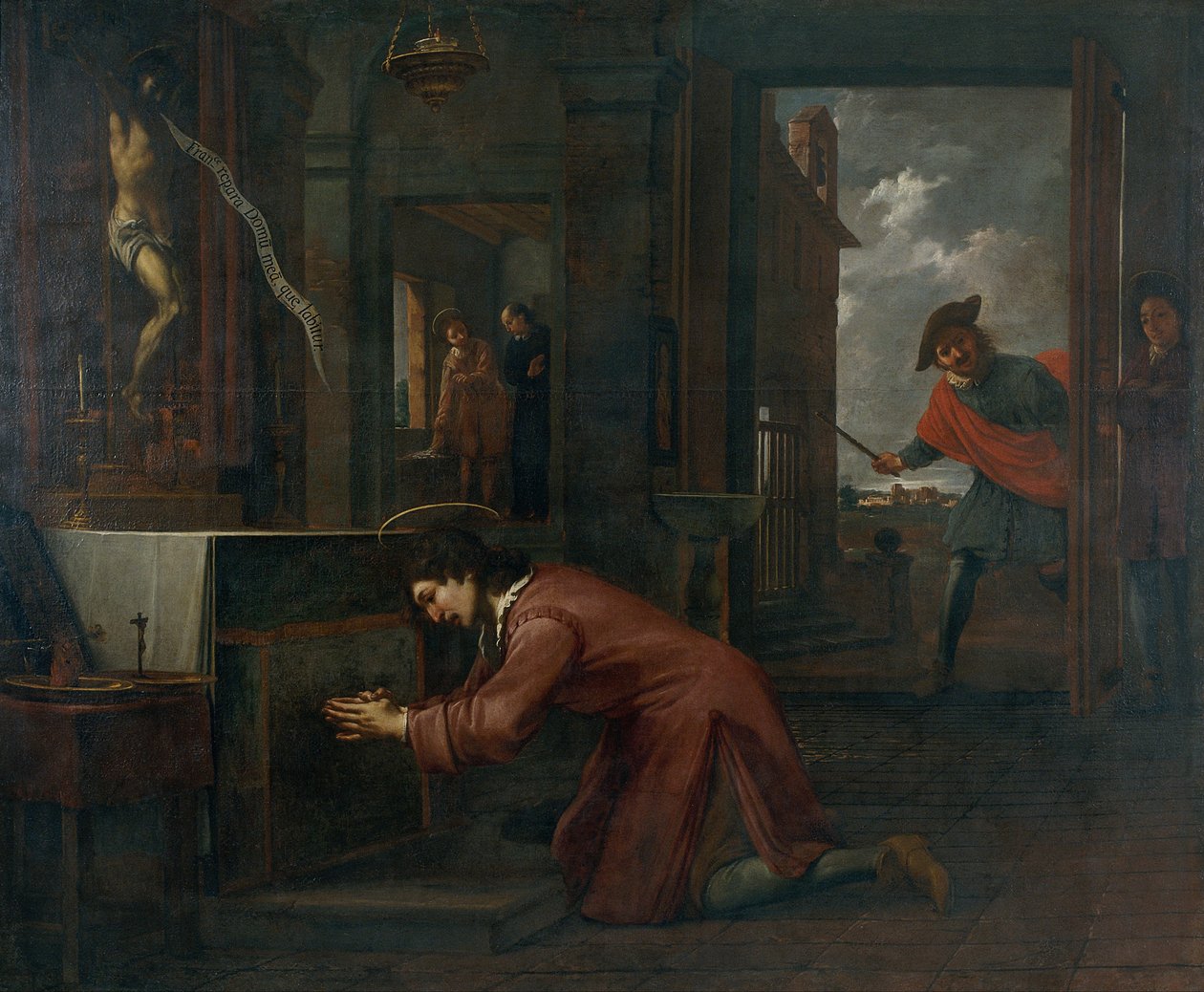 Saint François reçoit l