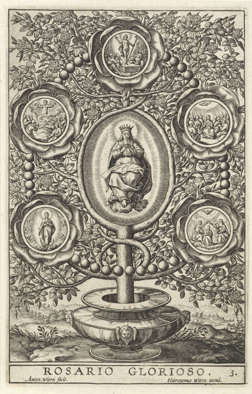 Cinq mystères glorieux - Antonie Wierix (II)