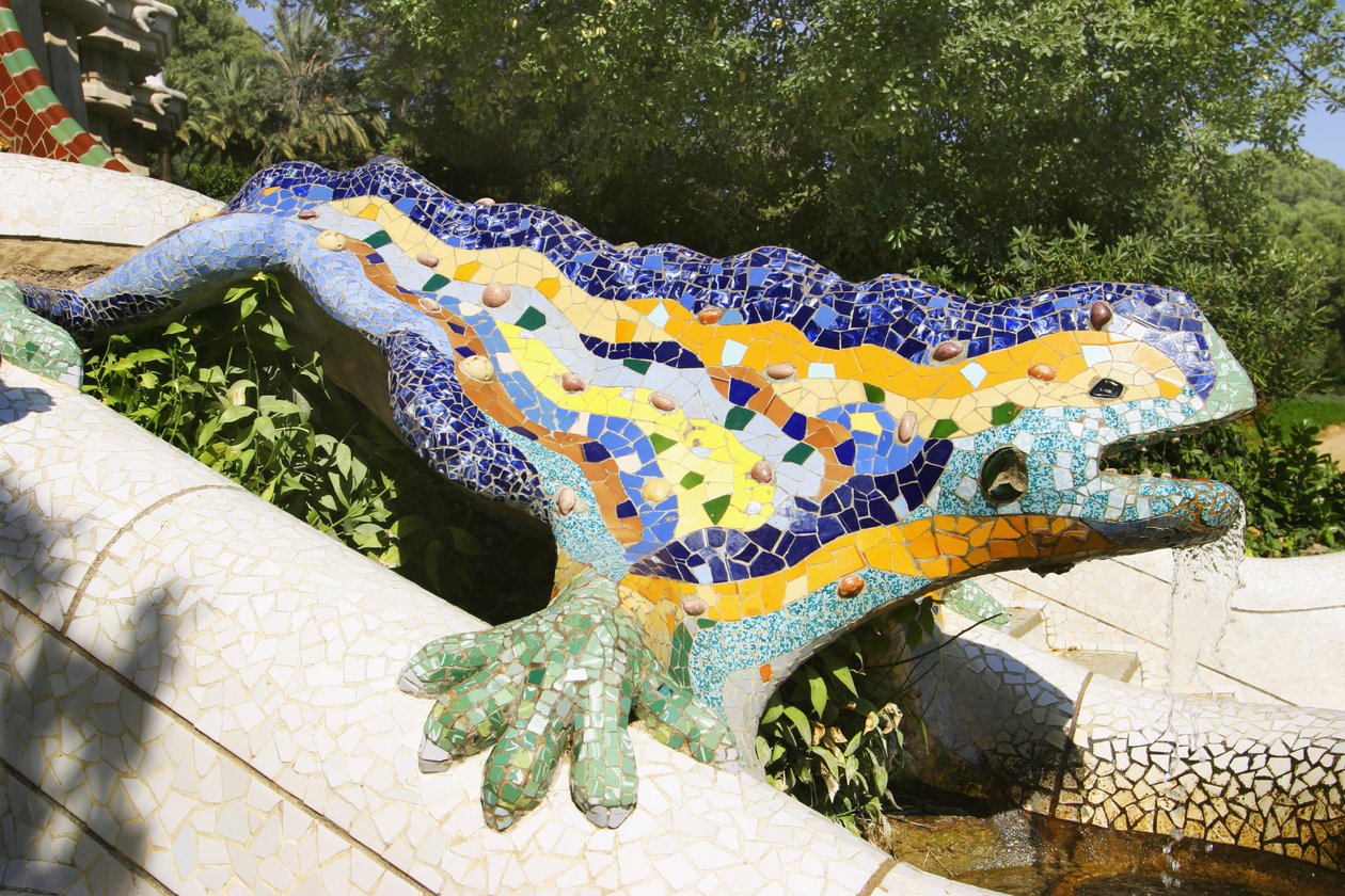 Iguane, vers 1900-14 - Antonio Gaudi