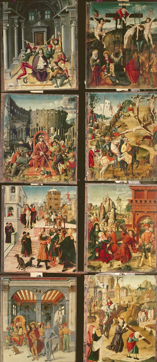 Panneau droit du Retable de la Passion, 1517-20 - Antonio Ronzen