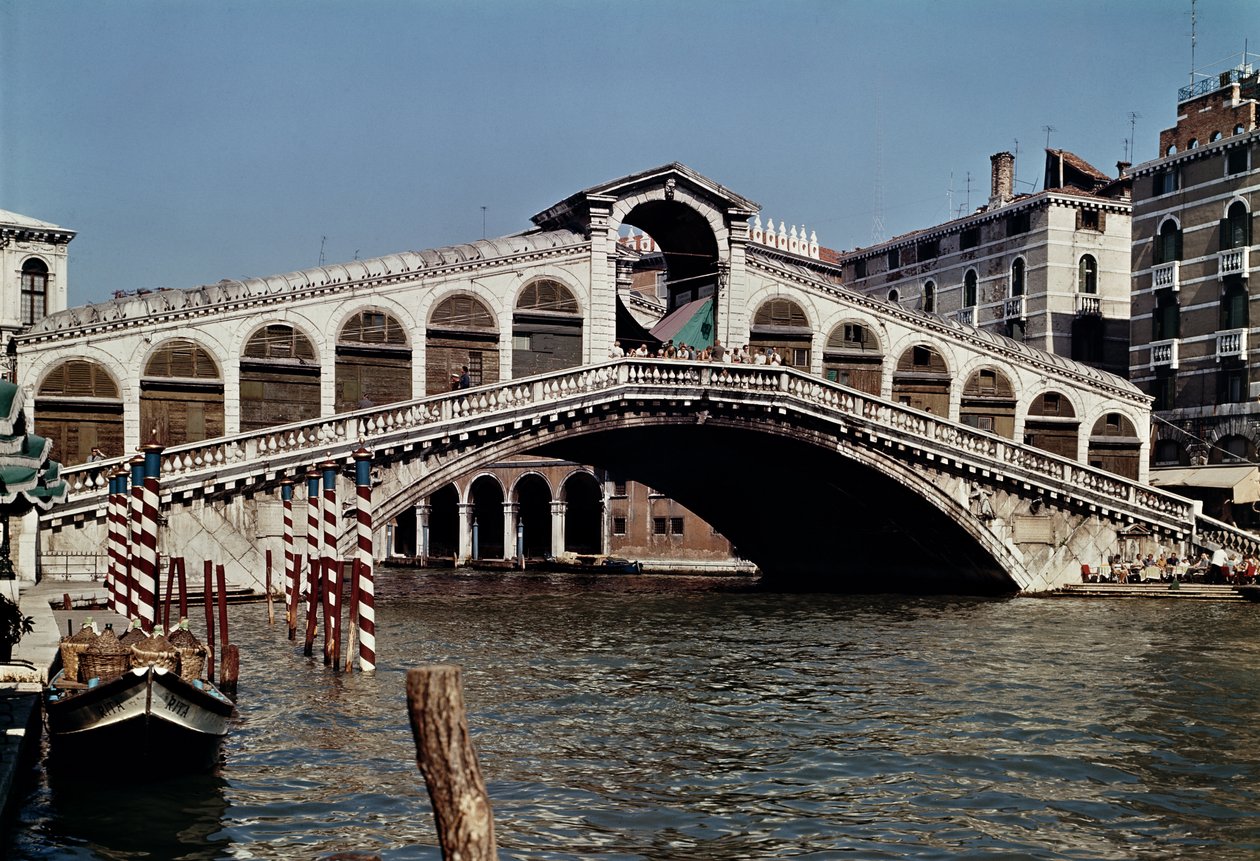 Pont du Rialto, commencé en 1588 - Antonio da Ponte
