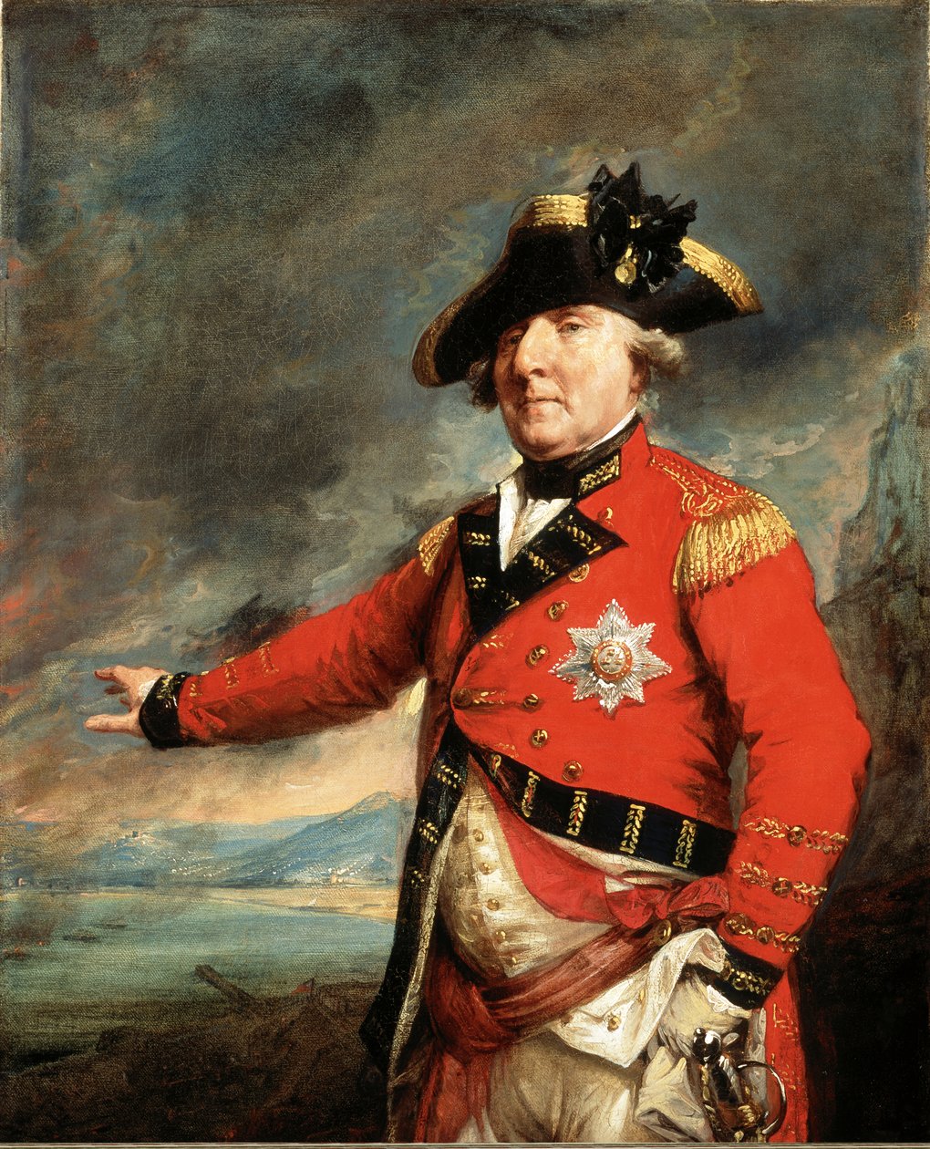 Général George Augustus Eliott (plus tard 1er Baron Heathfield) - Antonio (attr.to) Poggi