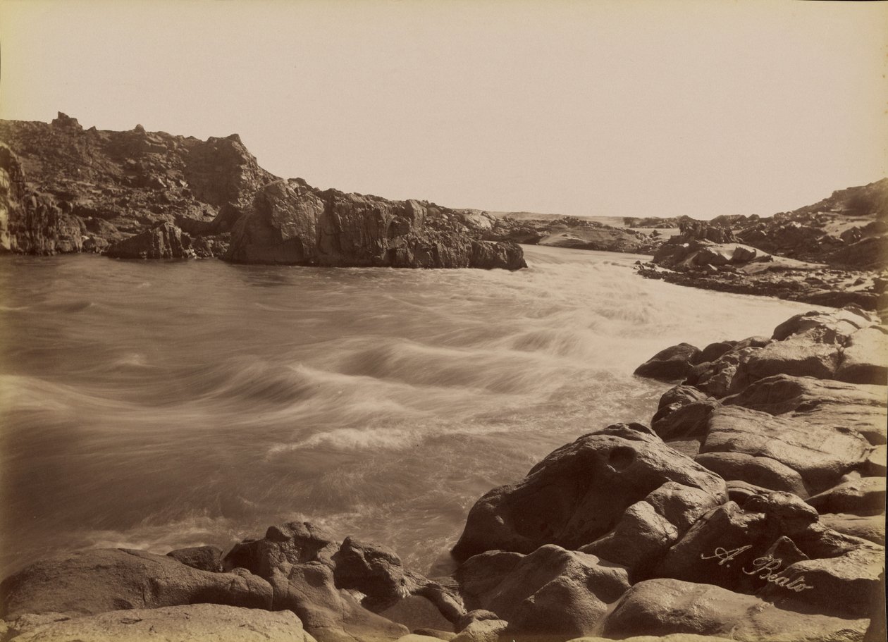 [Le Rapide de la Première Cataracte] / [The Rapid of the First Cataract] - Antonio Beato