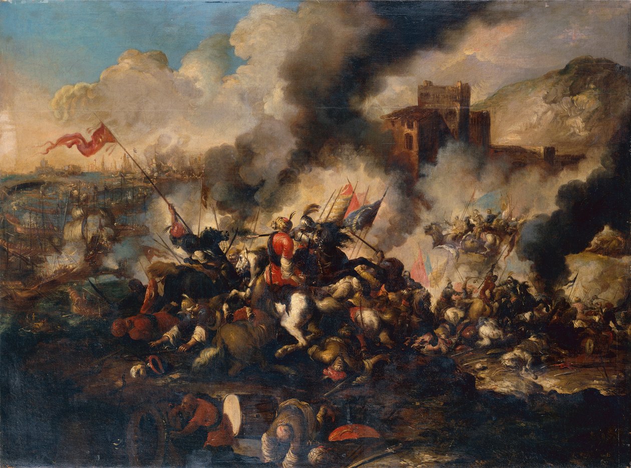 Une bataille de croisés - Antonio Calza