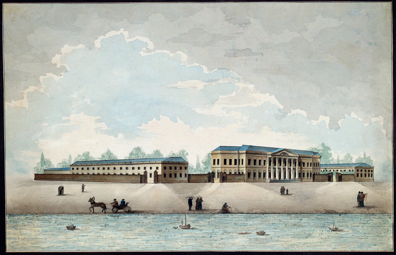 La Maison Pashkov à Moscou, années 1800 - Antonio Canoppi