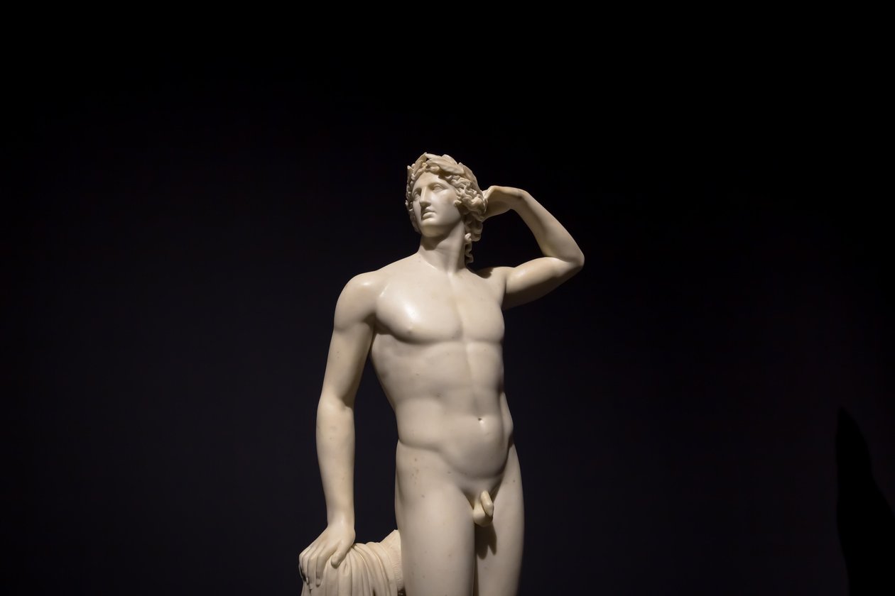 Sculpture antique Apollon se couronnant - 1782 - Antonio Canova, 2019 - Antonio Canova
