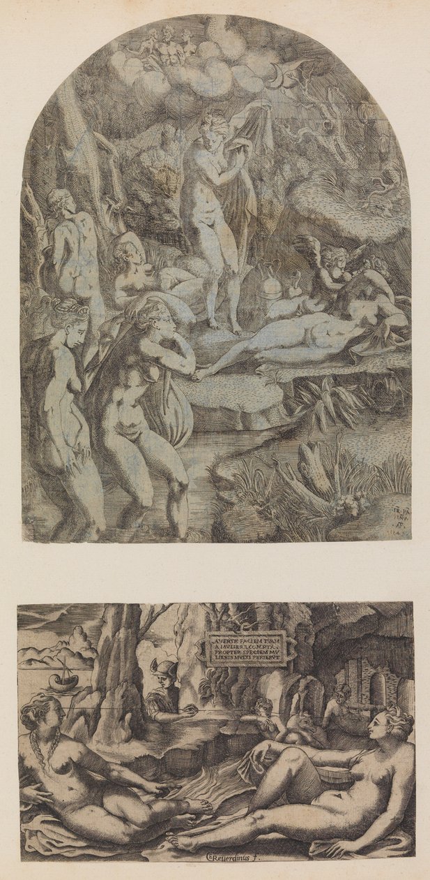 Vénus et les nymphes se baignant, 1543 - Antonio Fantuzzi