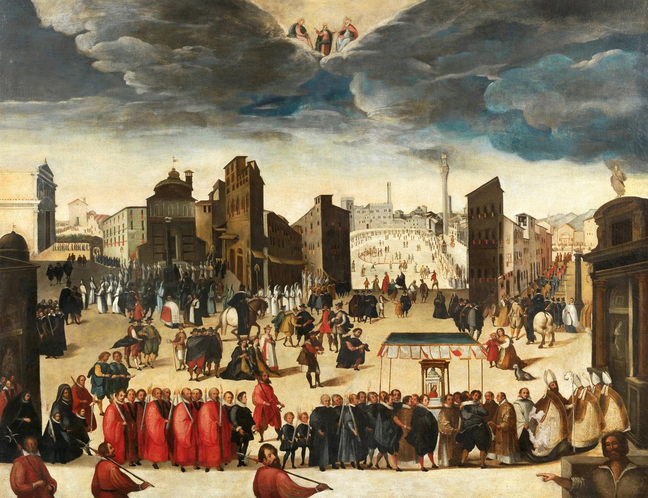 La procession célébrant la consécration de l