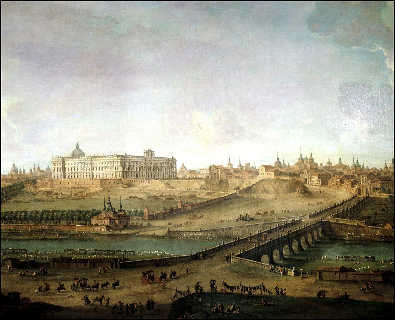 Palais royal de Madrid - Antonio Joli