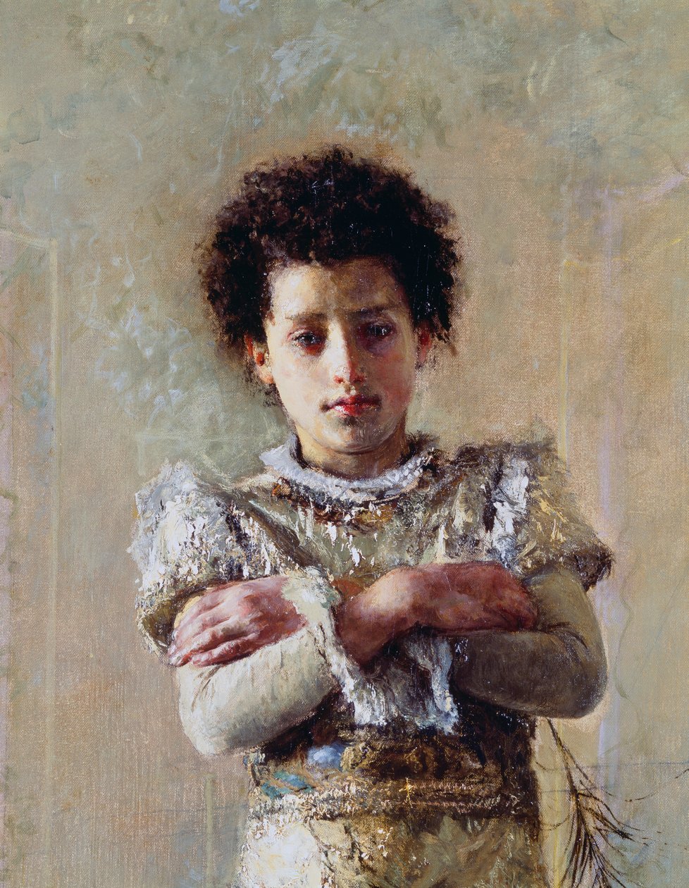 Acrobate (détail) - Antonio Mancini