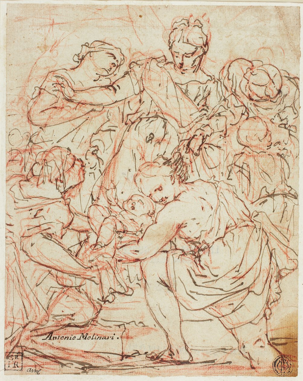 La découverte de Moïse - Antonio Molinari