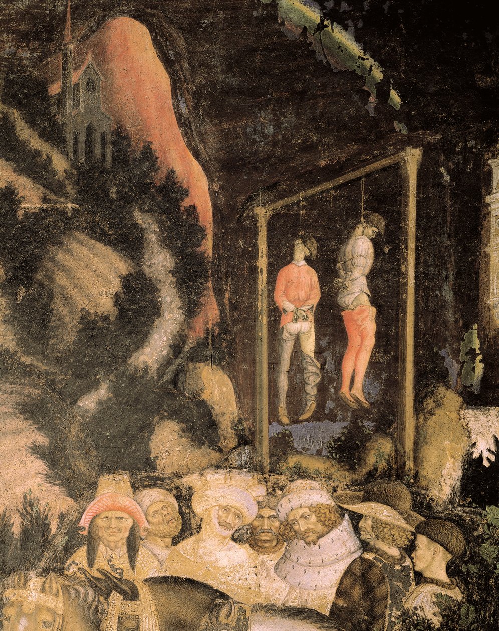Les Pendus (détail) - Antonio Pisanello