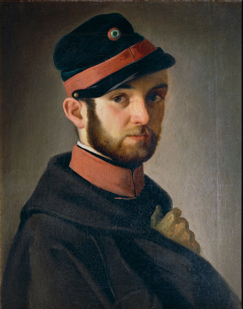 Portrait de volontaire toscan - Antonio Puccinelli