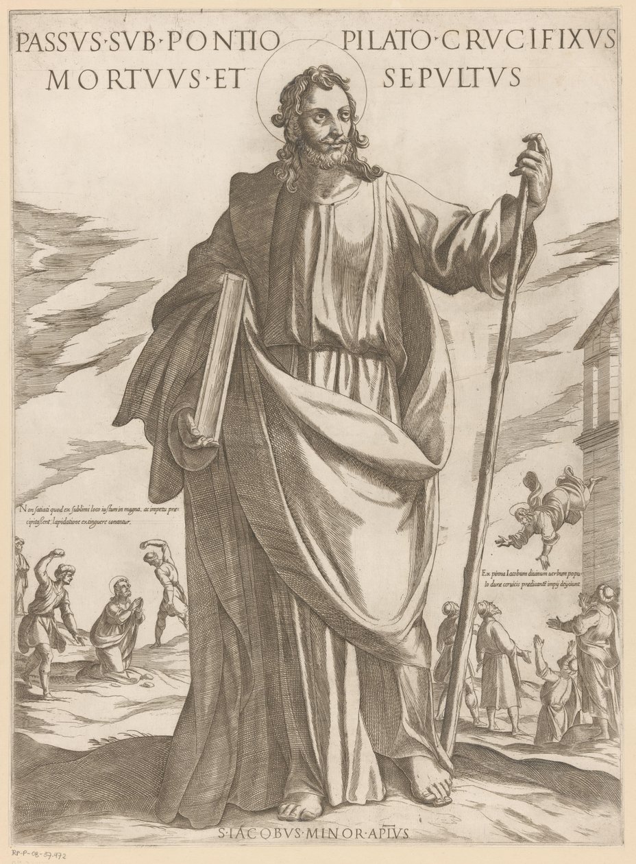 Saint Jacques le Mineur - Antonio Tempesta