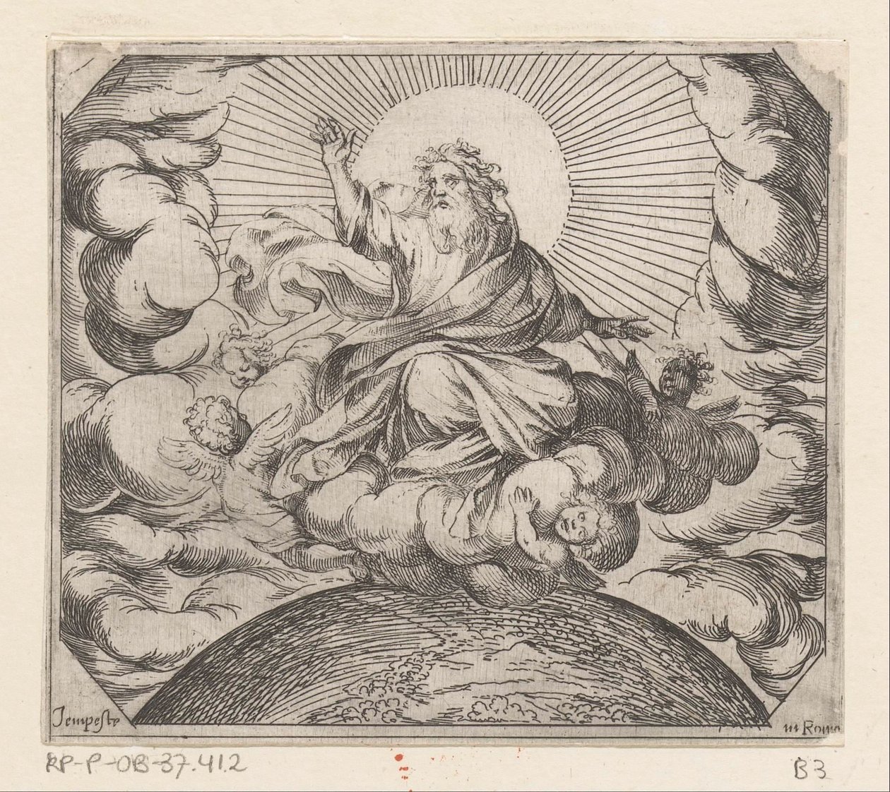 Dieu sépare la terre et l