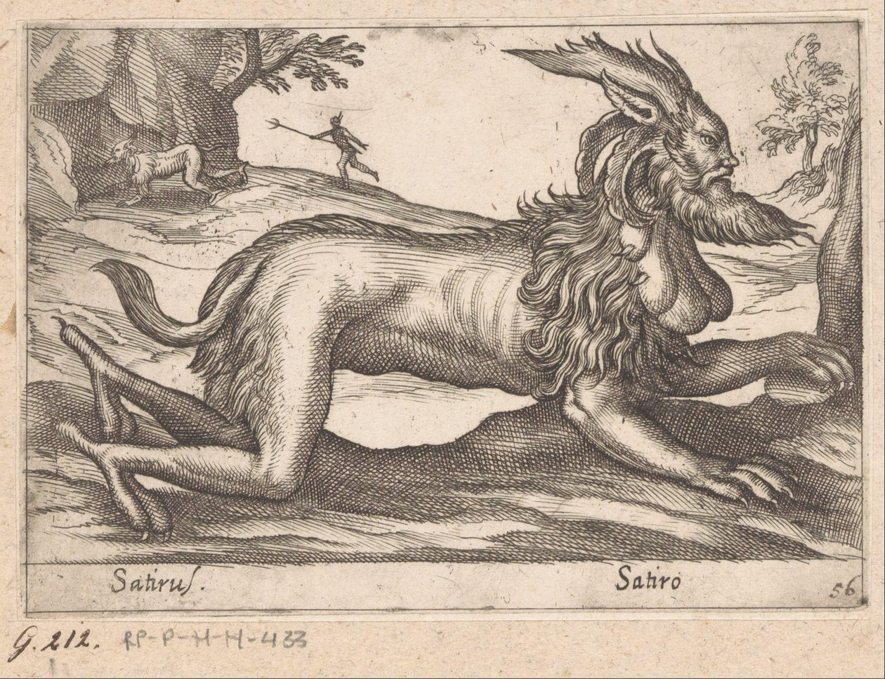 Créature monstrueuse - Antonio Tempesta