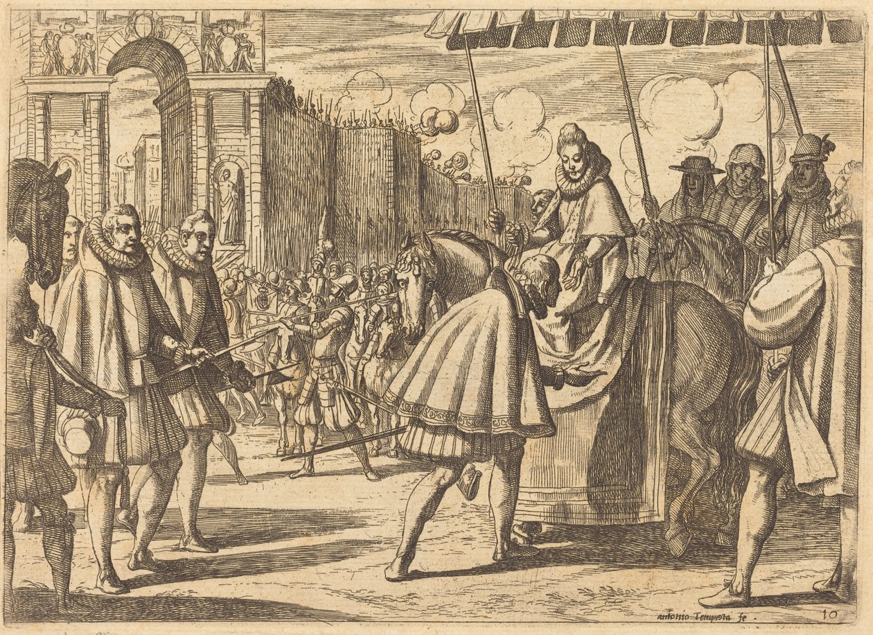 Entrée triomphale de Marguerite d
