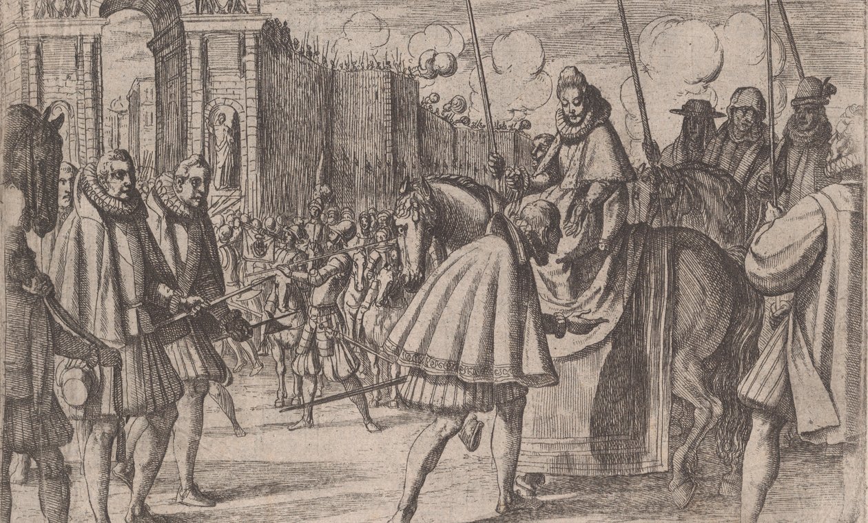 Entrée triomphale de Marguerite d