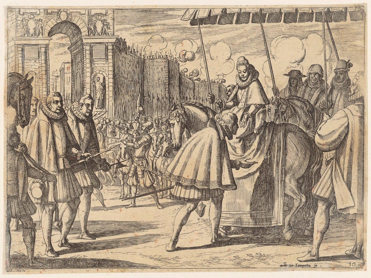 Entrée triomphale de Marguerite d