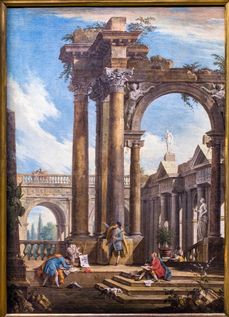 Fantaisie architecturale - Antonio Visentini