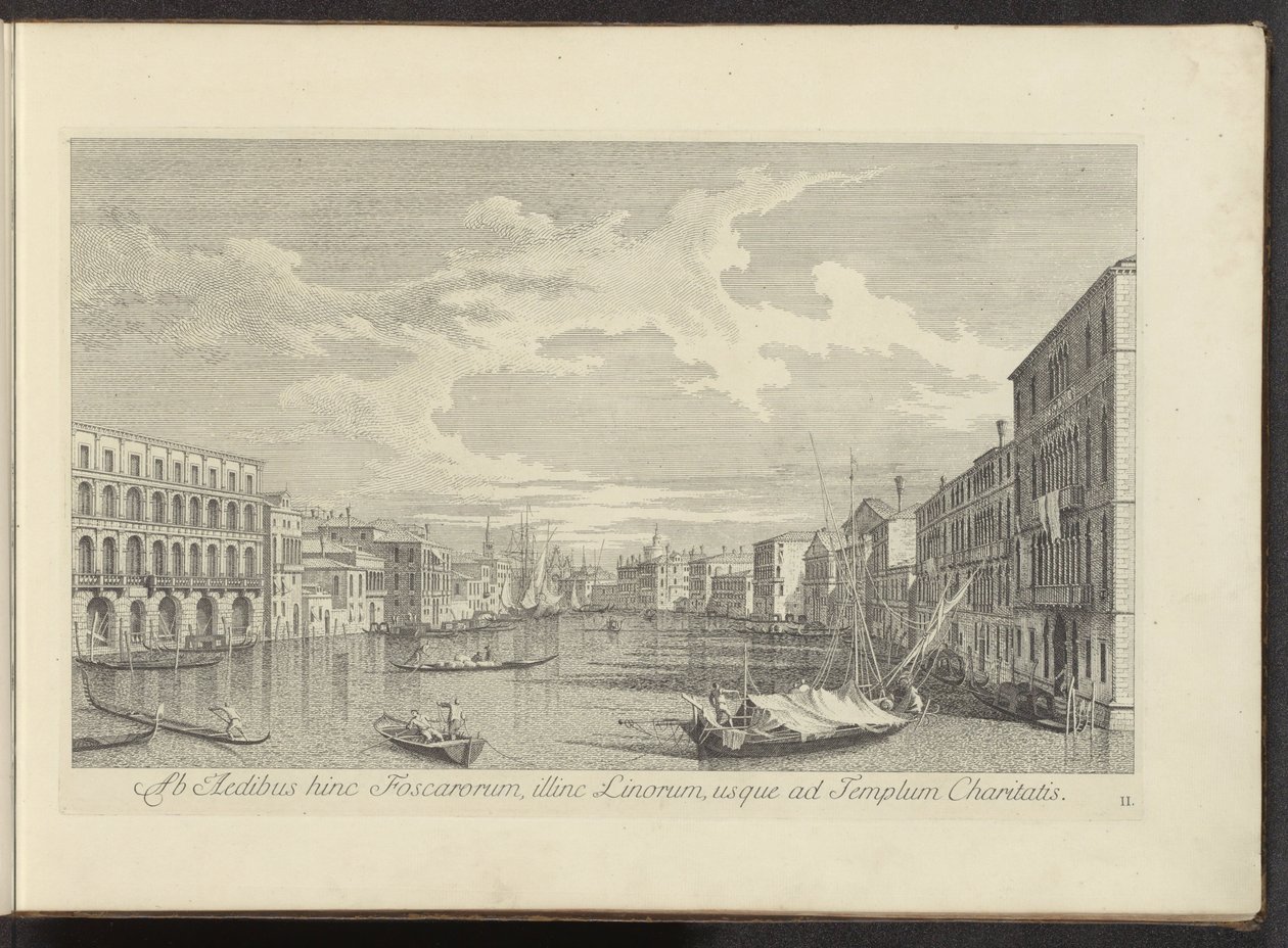 Vue sur le Grand Canal à Venise - Antonio Visentini