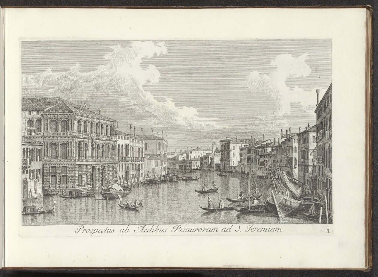 Vue sur le Grand Canal à Venise - Antonio Visentini