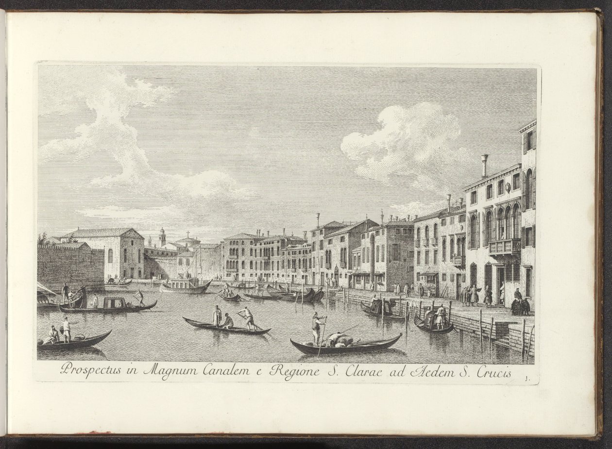 Vue sur le Grand Canal à Venise - Antonio Visentini