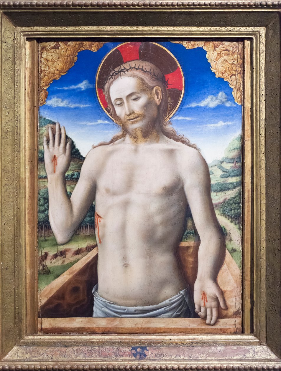 Le Christ dans le sarcophage - Antonio Vivarini