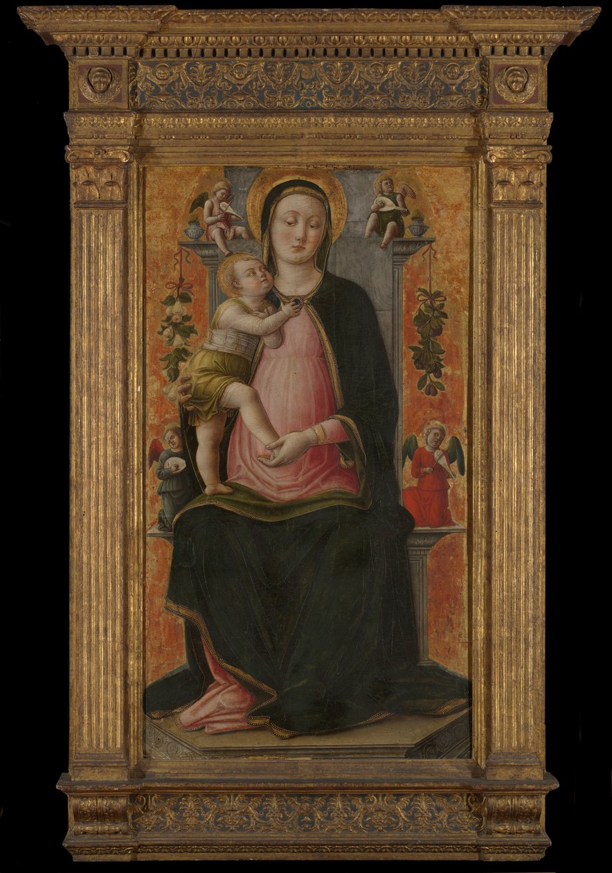 Vierge et Enfant en majesté - Antonio Vivarini