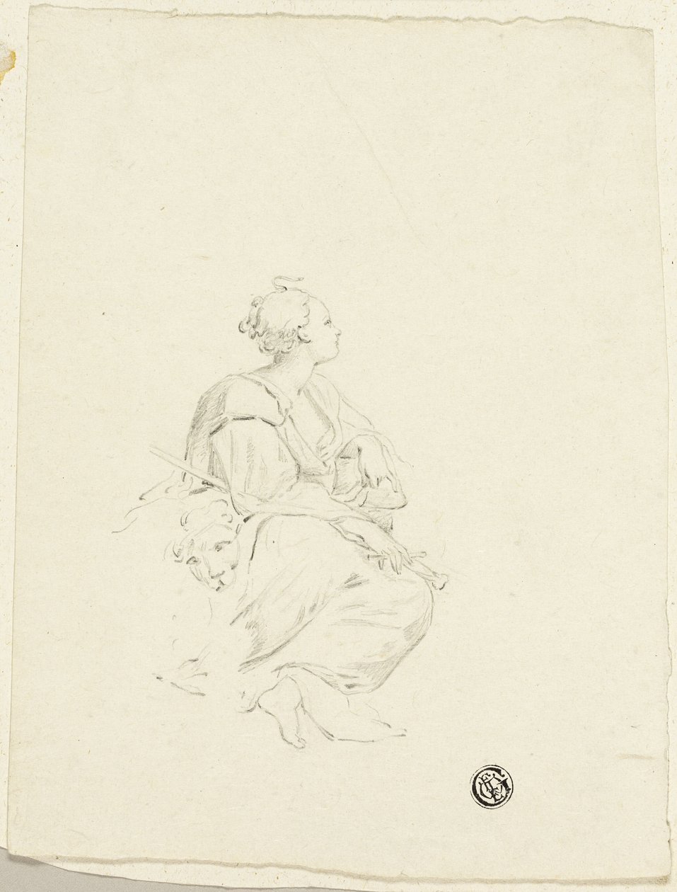 Les vertus cardinales ou Sainte Euphémie - Antonio da Correggio