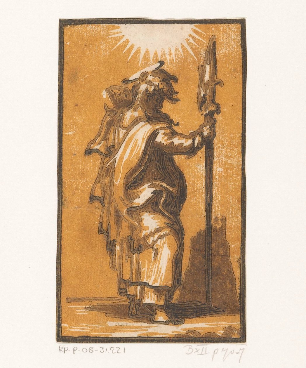 Saint Matthieu - Antonio da Trento (attributed to)