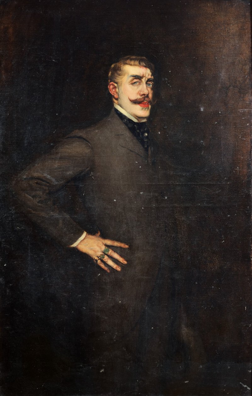 Antonio de La Gandara - Portrait de Jean Lorrain - Antonio de la Gandara