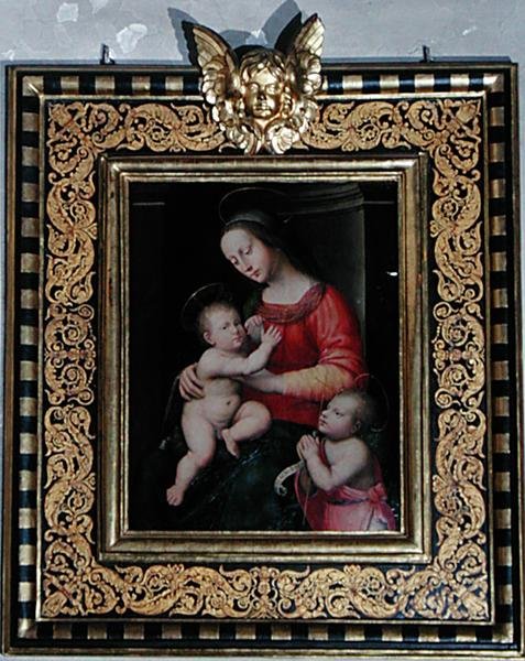 Madone et enfant avec Saint Jean-Baptiste - Antonio del Ceraiolo