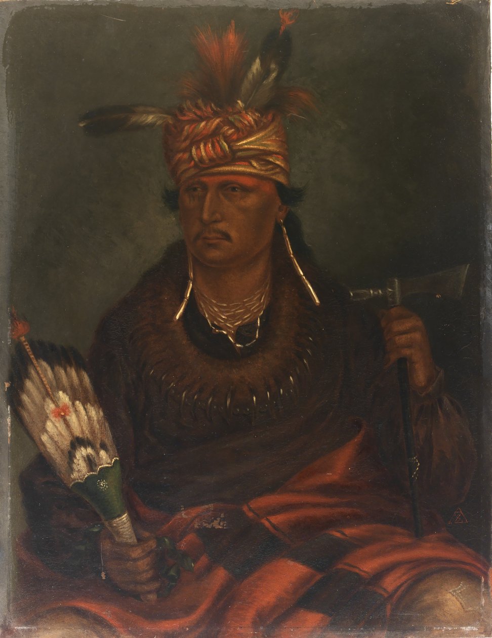 Chetan-woa-kutoa-mang (Le faucon qui chasse en marchant) - Antonion Zeno Shindler
