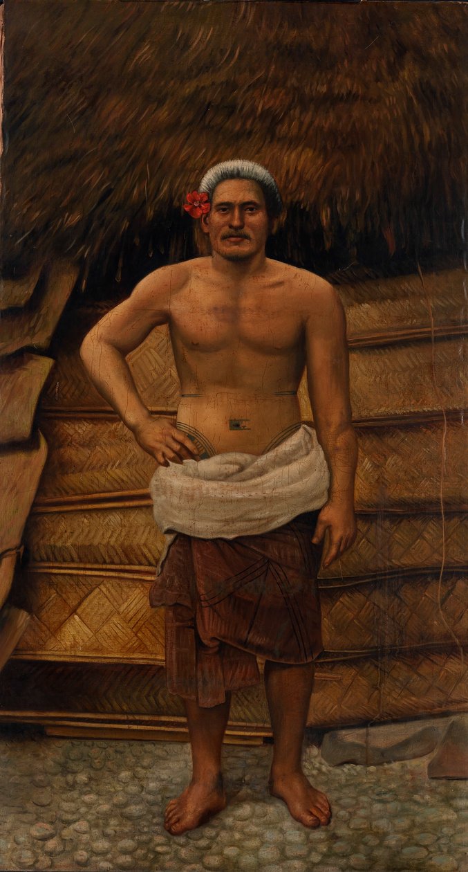 Homme samoan - Antonion Zeno Shindler