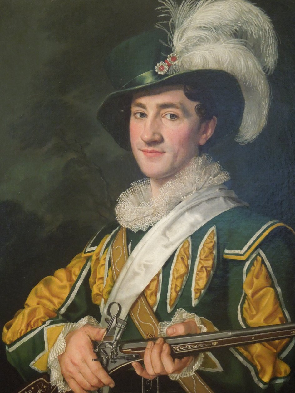 Alois Jelen dans le rôle de Max de Der Freischütz (1826) - Antonin Machek